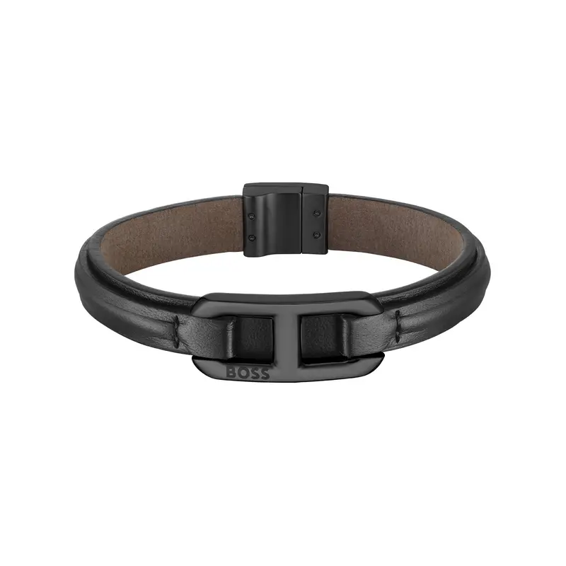 Hugo Boss Armband HBJ1580784M Heren Zwart 19 cm