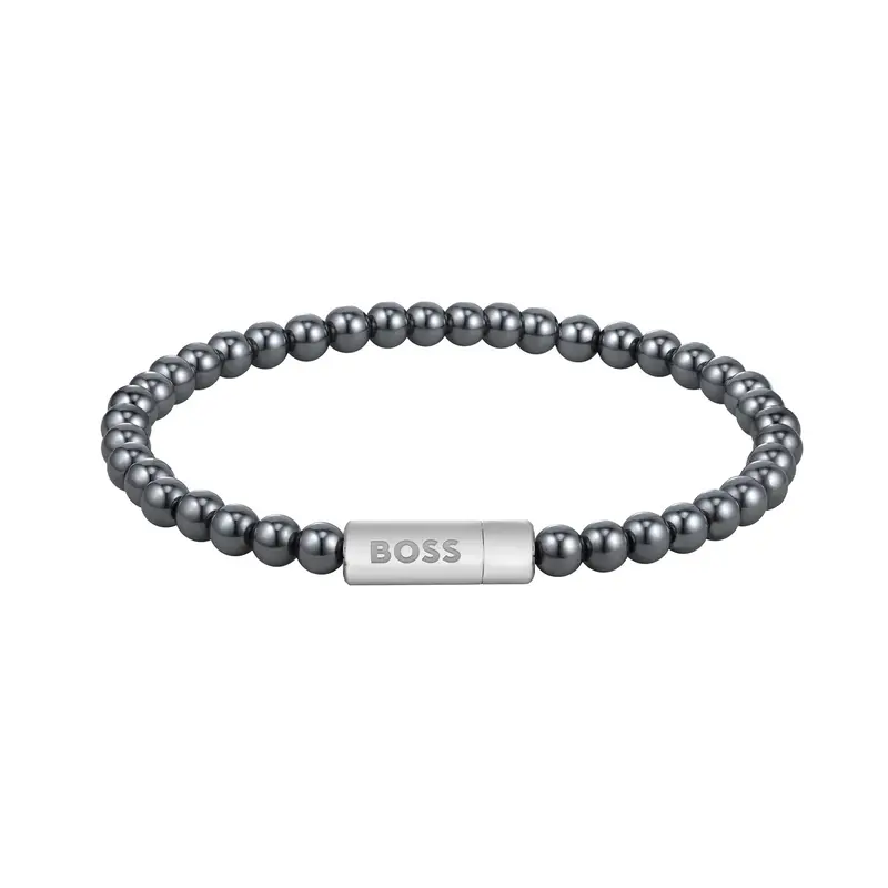Hugo Boss Armband HBJ1580790M Heren Grijs 19 cm