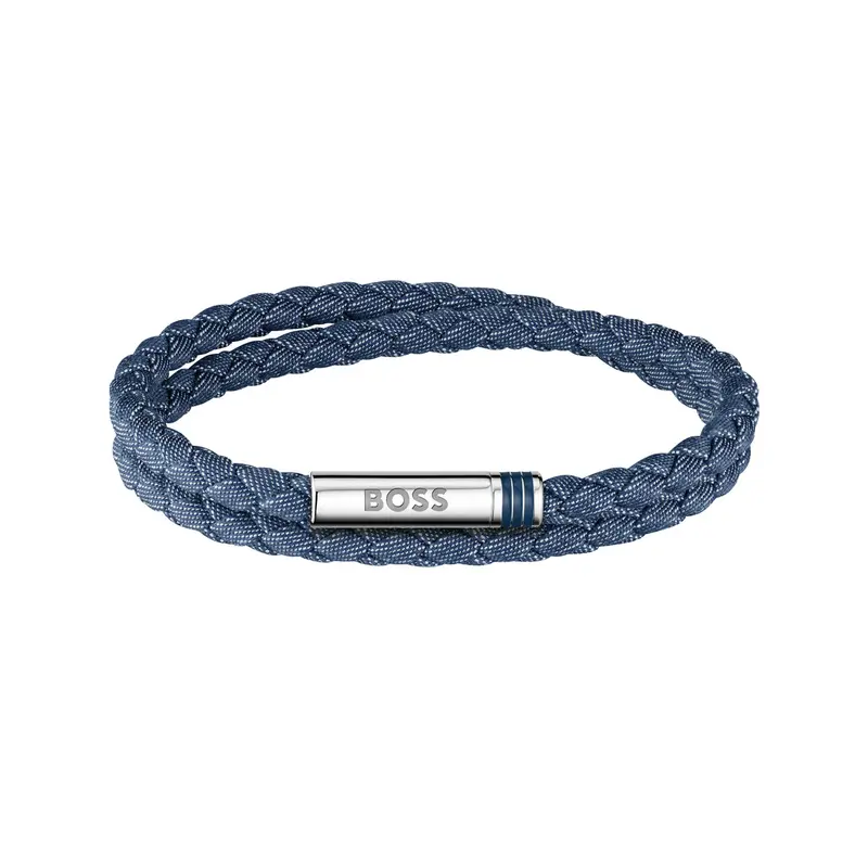 Hugo Boss Armband HBJ1580800 Heren Blauw 19 cm