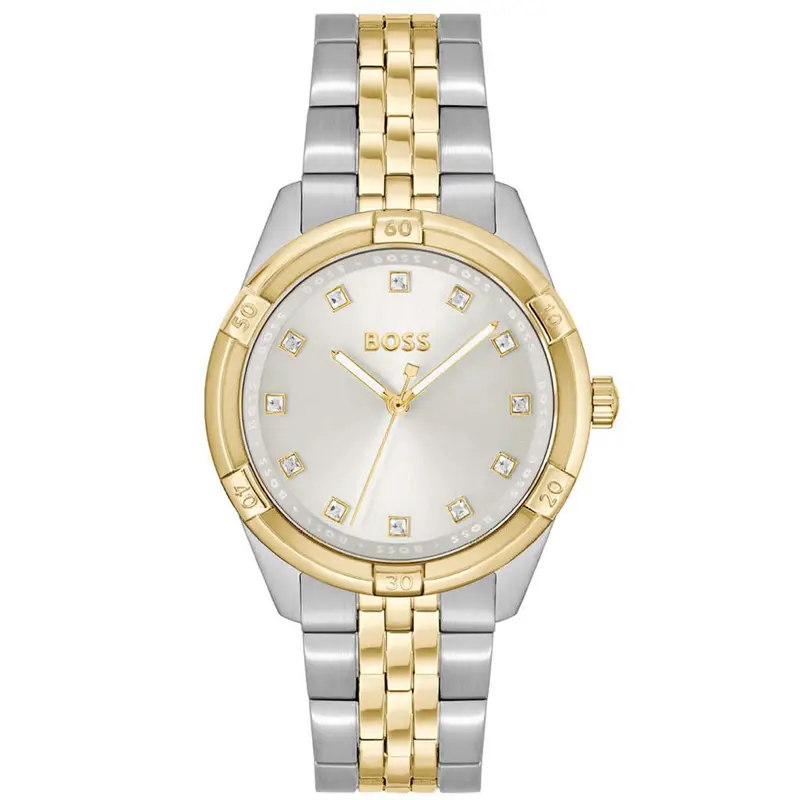 Hugo Boss Dames Horloge HB1502700 36 mm Zilverkleurig