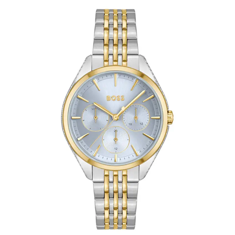 Hugo Boss Dames Horloge HB1502702 38 mm Zilverkleurig