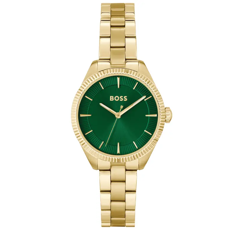 Hugo Boss Dames Horloge HB1502729 32 mm Goudkleurig