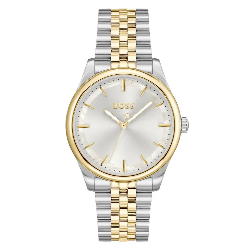 Hugo Boss Dames Horloge HB1502779 36 mm Zilverkleurig