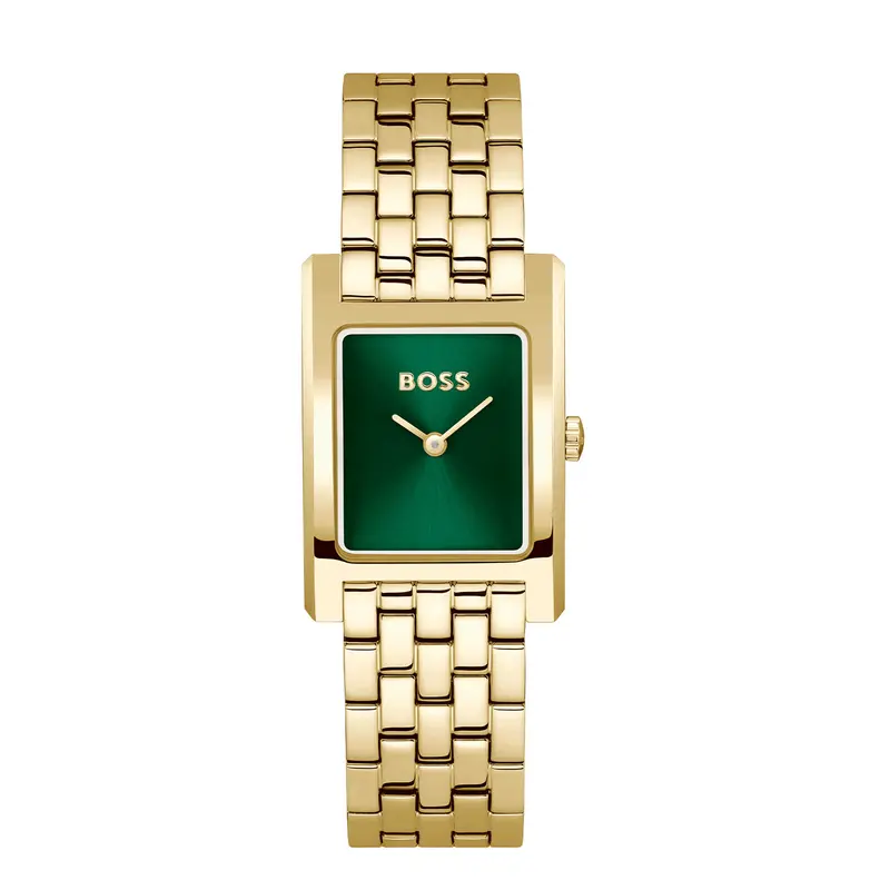 Hugo Boss Dames Horloge HB1502785 25 mm Goudkleurig