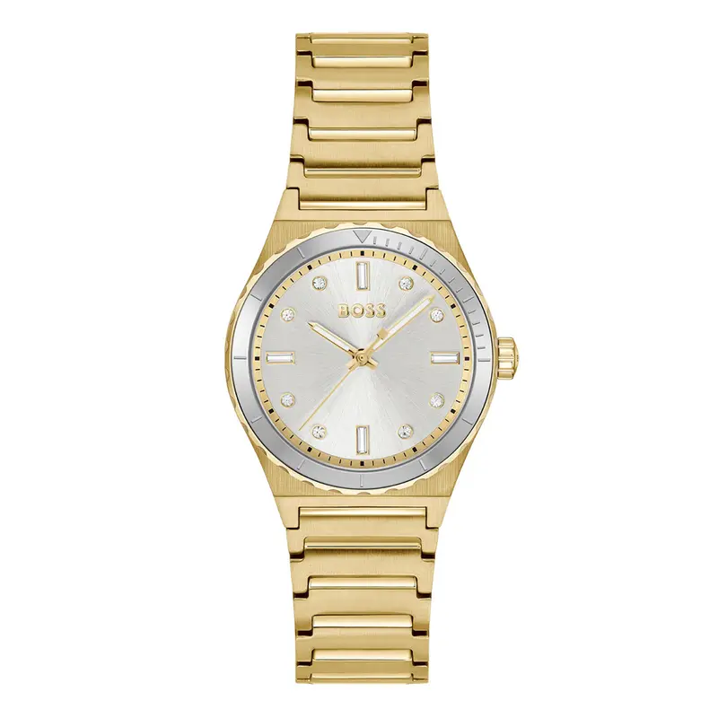 Hugo Boss Dames Horloge HB1502789 32 mm Goudkleurig