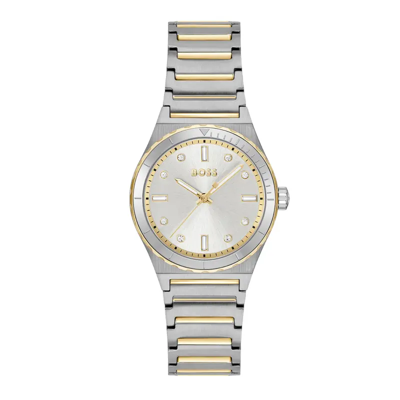 Hugo Boss Dames Horloge HB1502790 32 mm Zilverkleurig
