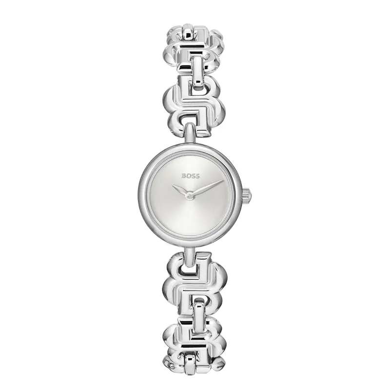 Hugo Boss Dames Horloge HB1502793 23 mm Zilverkleurig