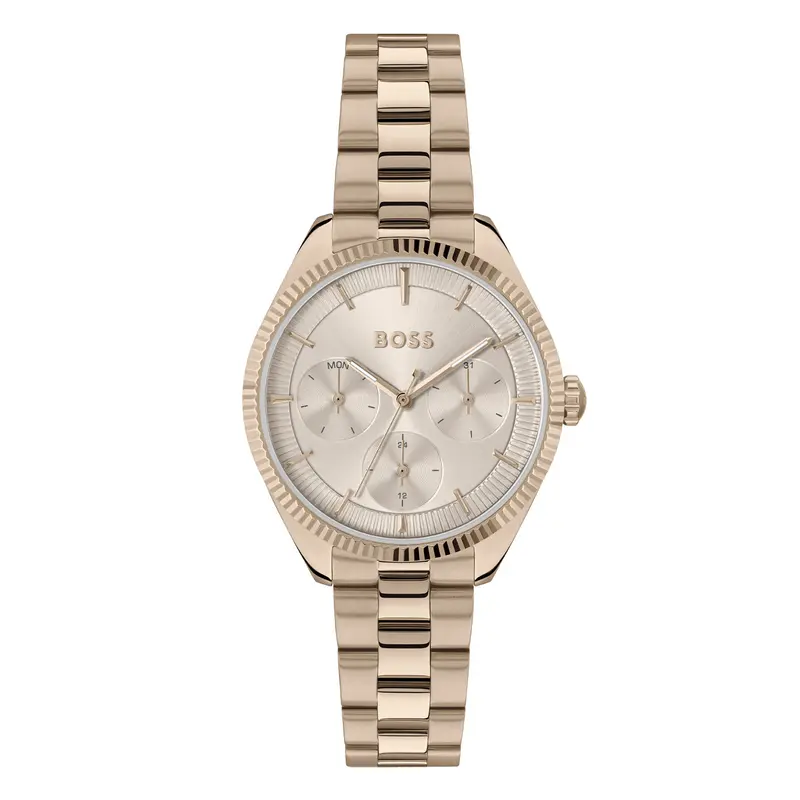 Hugo Boss Dames Horloge HB1502801 34 mm Crème