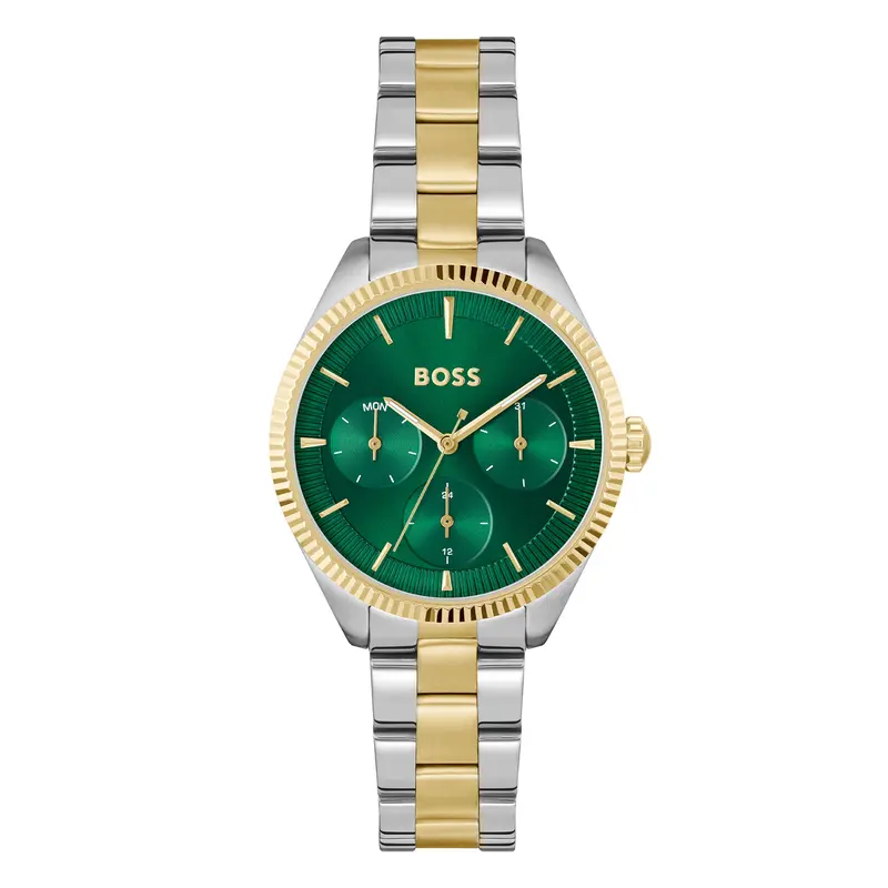 Hugo Boss Dames Horloge HB1502806 34 mm Zilverkleurig