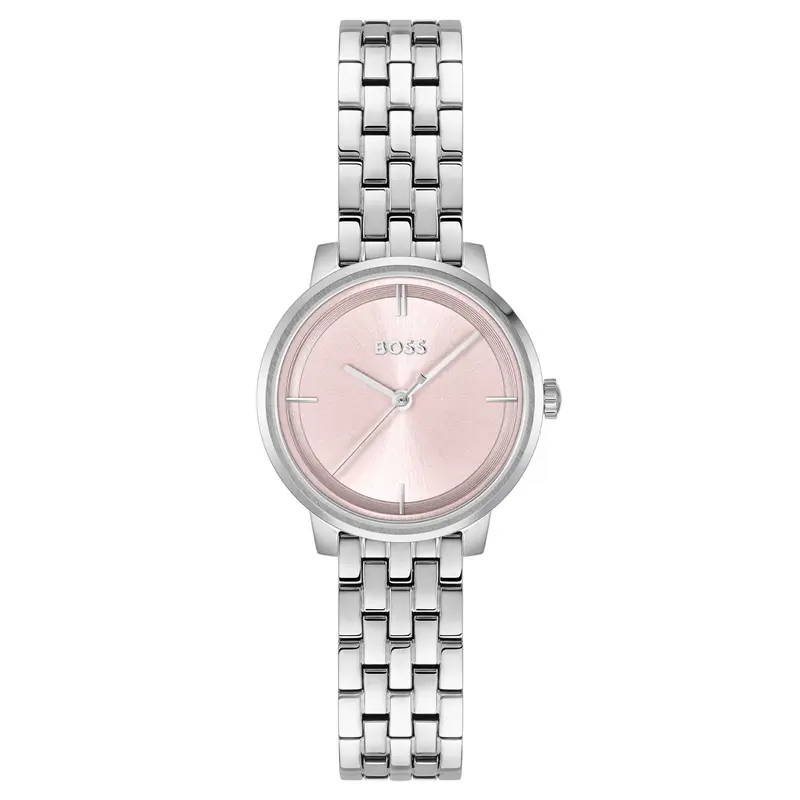 Hugo Boss Dames Horloge HB1502819 28 mm Zilverkleurig