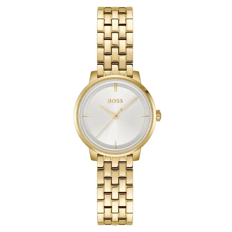 Hugo Boss Dames Horloge HB1502835 28 mm Goudkleurig