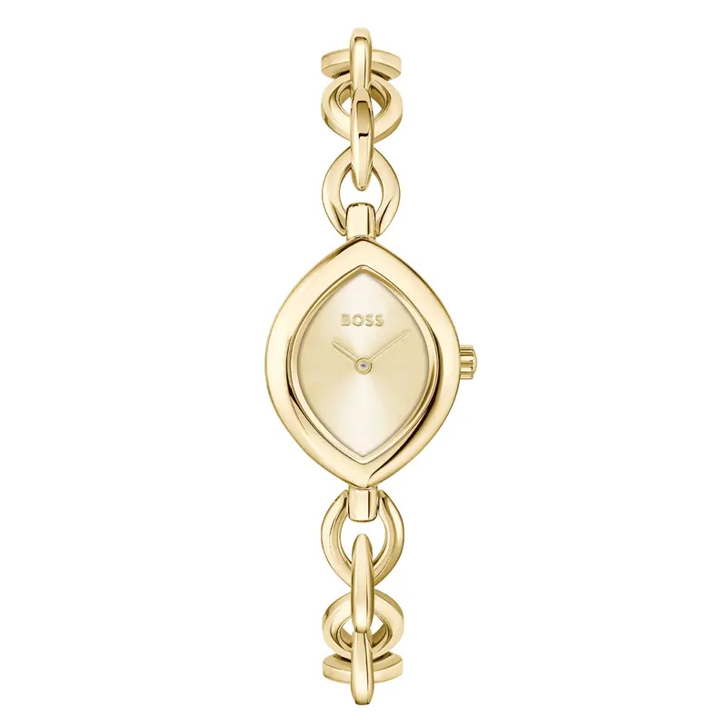 Hugo Boss Dames Horloge HB1502839 29 mm Goudkleurig
