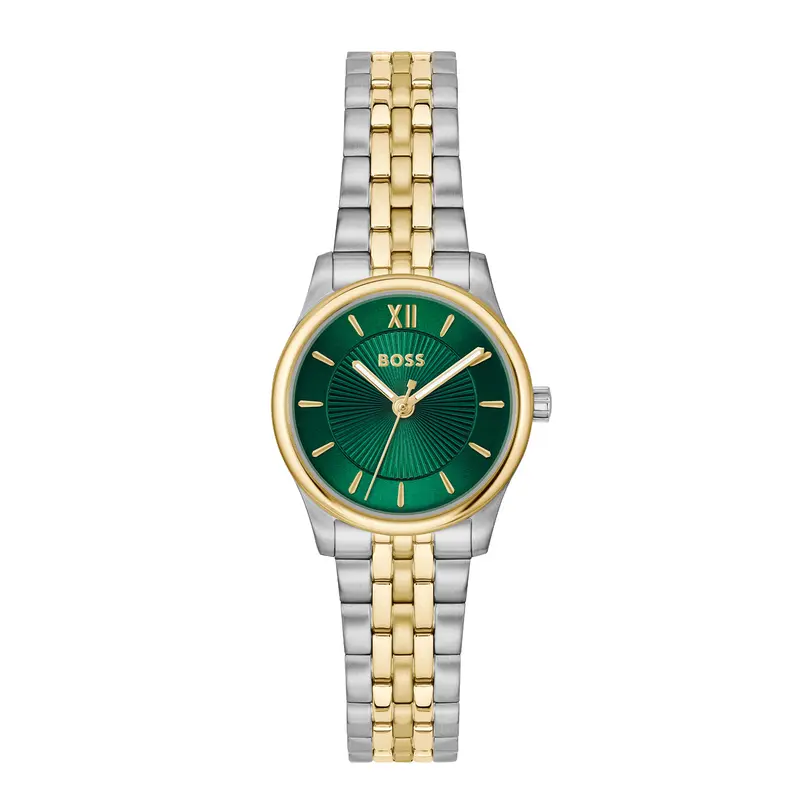 Hugo Boss Dames Horloge HB1502841 25 mm Zilverkleurig
