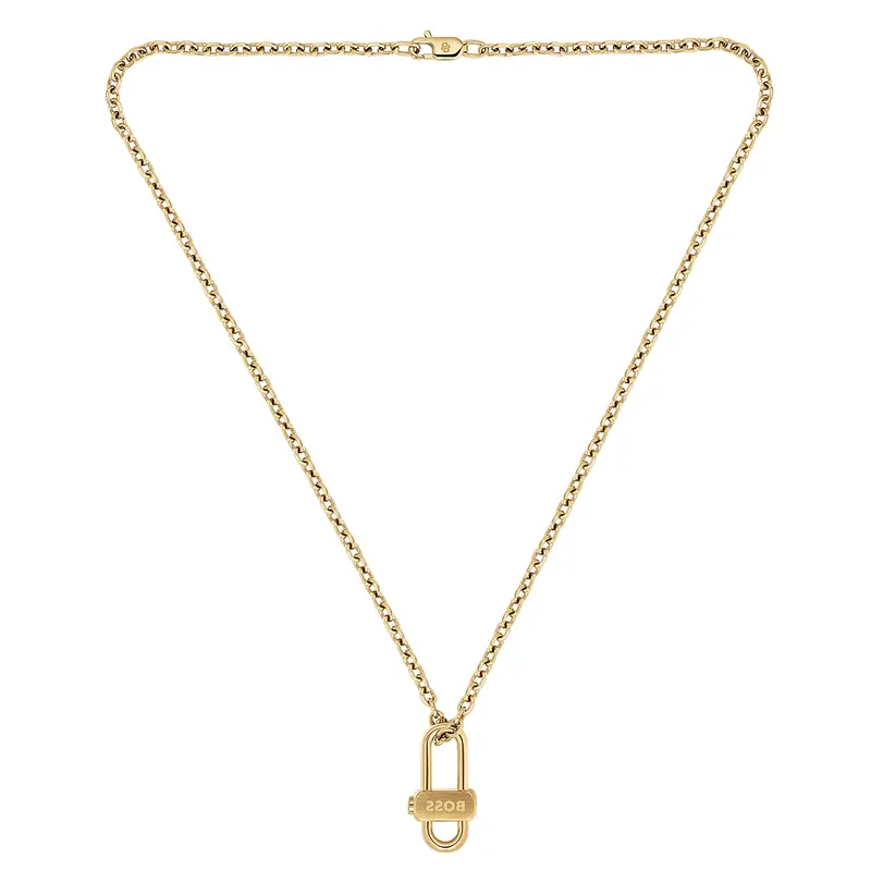 Hugo Boss HBJ1580859 Heren Collier Goudkleurig