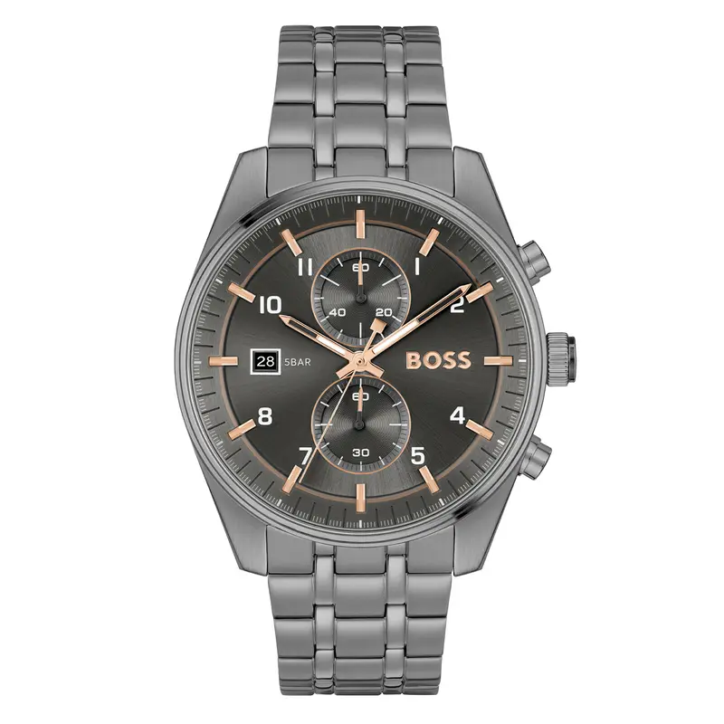 Hugo Boss Heren Horloge HB1514153 44 mm Grijs