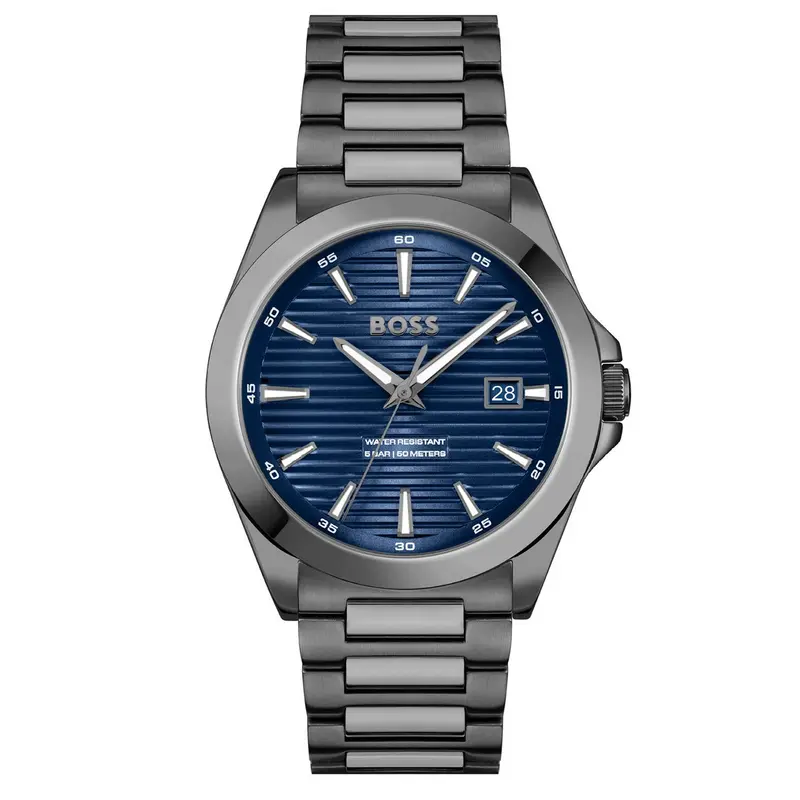 Hugo Boss Heren Horloge HB1514175 41 mm Grijs