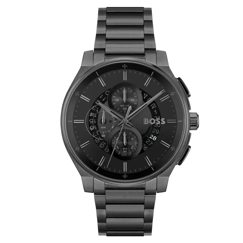 Hugo Boss Heren Horloge HB1514192 44 mm Zwart