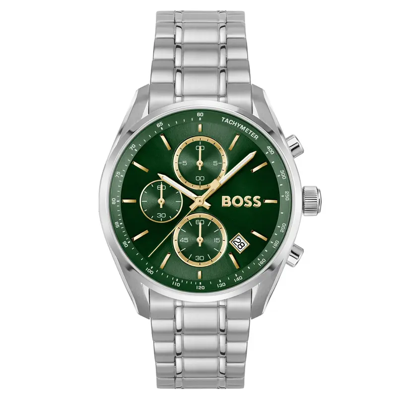 Hugo Boss Heren Horloge HB1514265 40 mm Zilverkleurig