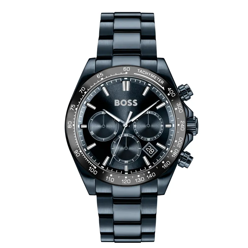 Hugo Boss Heren Horloge HB1514270 43 mm Blauw