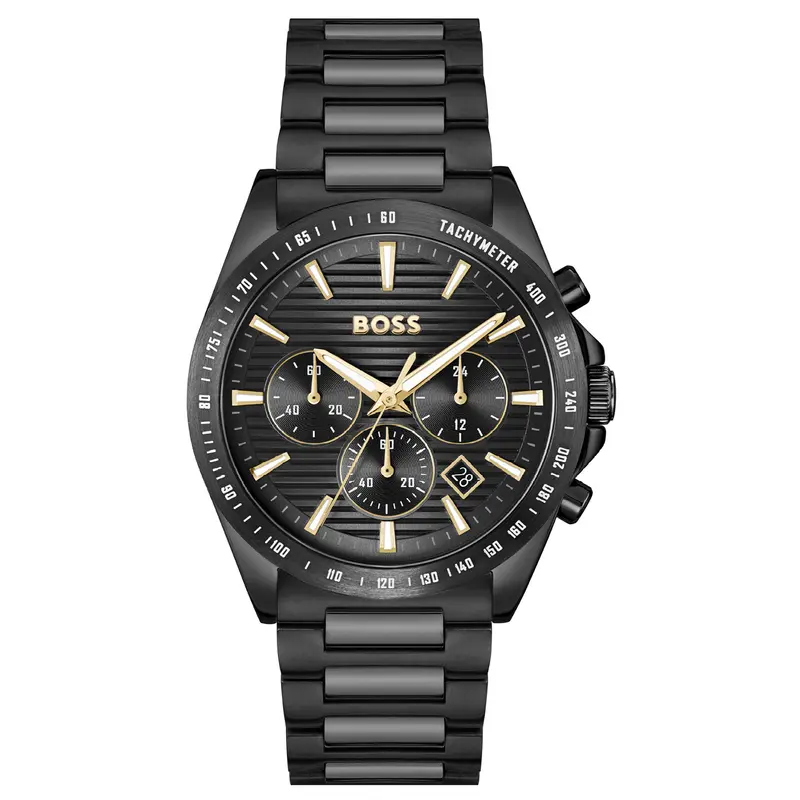 Hugo Boss Heren Horloge HB1514291 41 mm Zwart