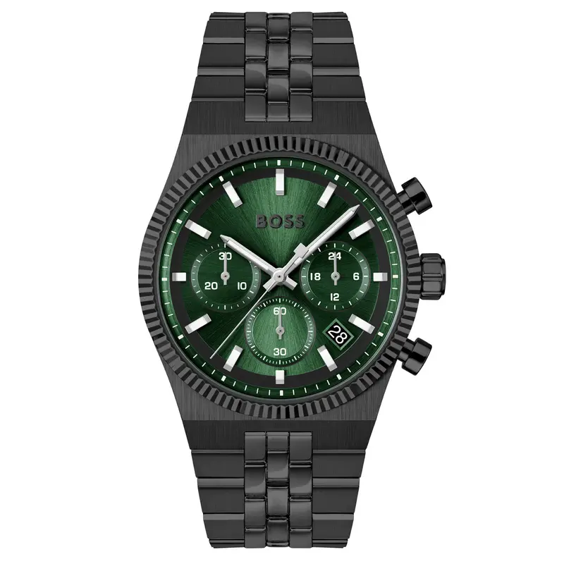Hugo Boss Heren Horloge HB1514308 41 mm Zwart