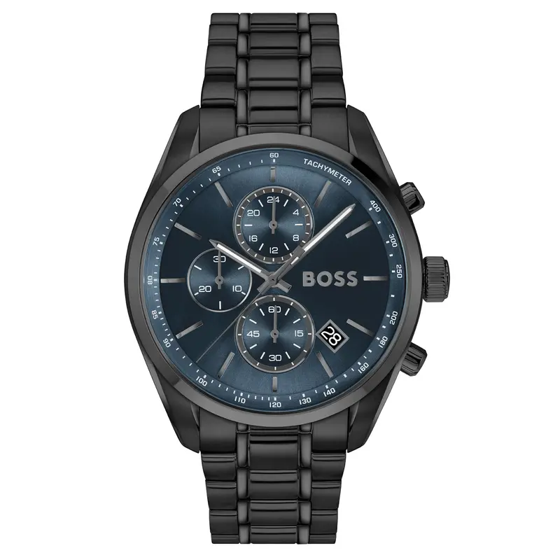 Hugo Boss Heren Horloge HB1514314 44 mm Zwart