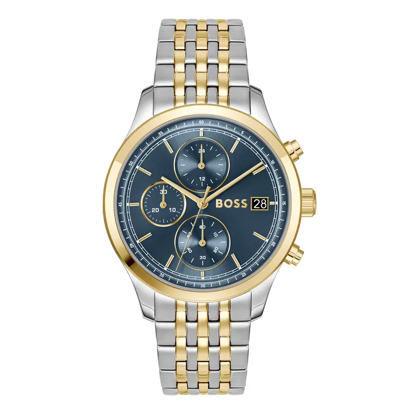 Hugo Boss Heren Horloge HB1514329 41 mm Zilverkleurig