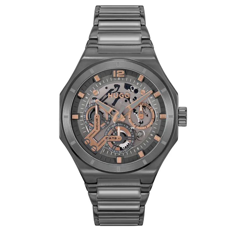 Hugo Boss Heren Horloge HU1530378 44 mm Grijs