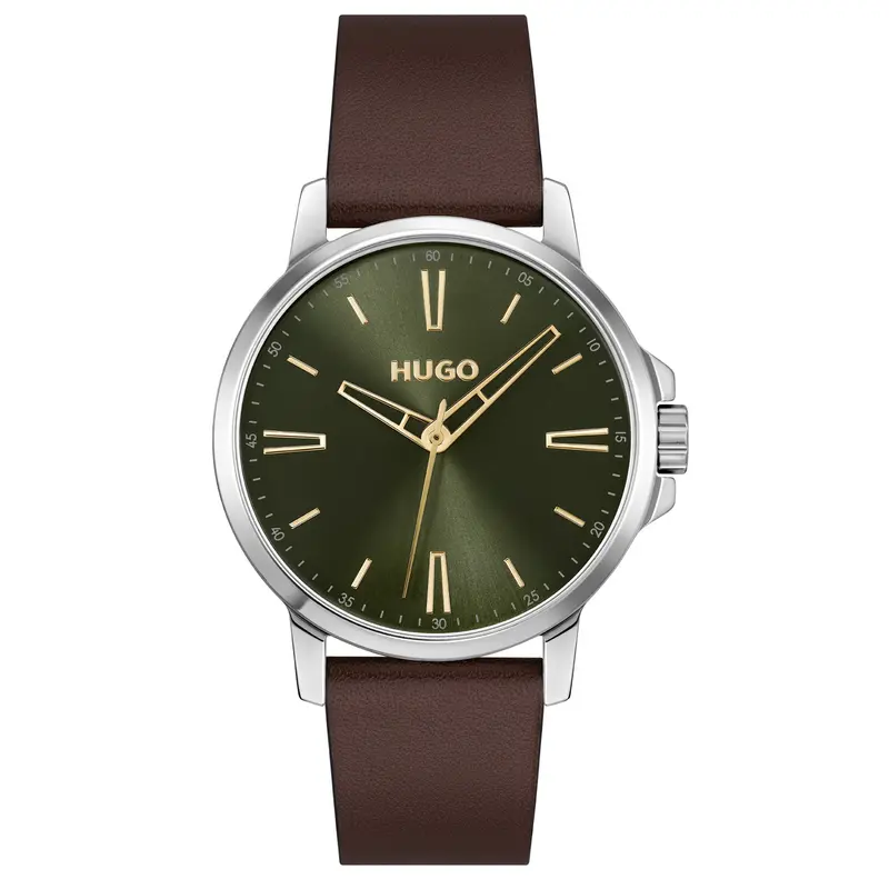 Hugo Boss Heren Horloge HU1530418 41 mm Zilverkleurig