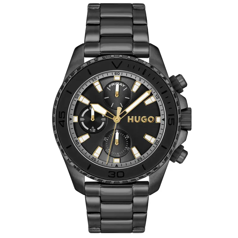 Hugo Boss Heren Horloge HU1530431 44 mm Zwart
