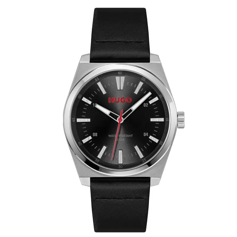 Hugo Boss Heren Horloge HU1530437 40 mm Zilverkleurig
