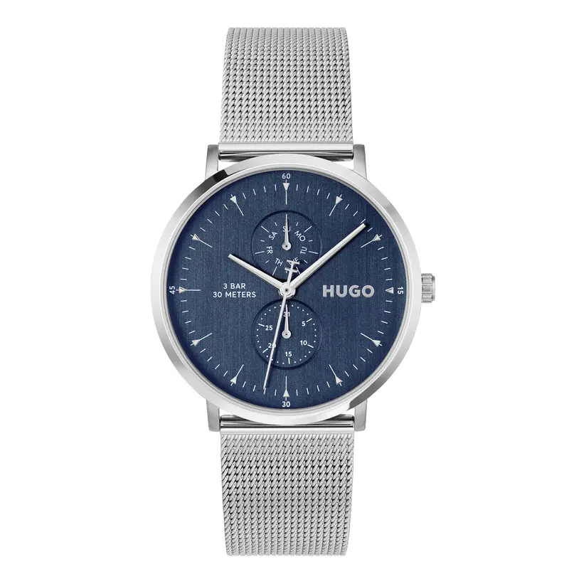 Hugo Boss Heren Horloge HU1530457 40 mm Zilverkleurig