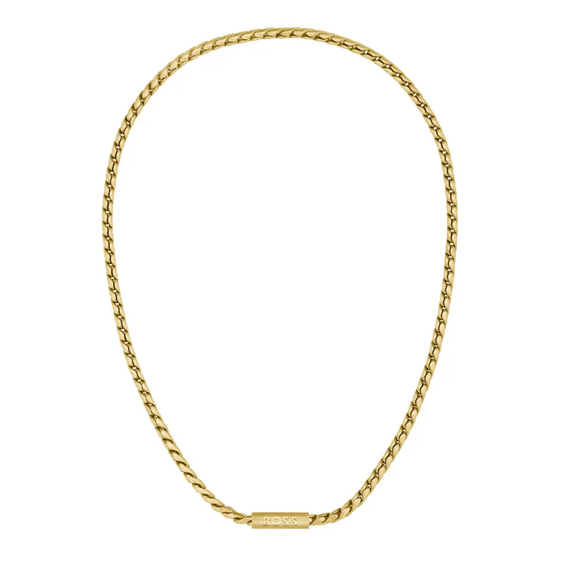 Hugo Boss Ketting HBJ1580694 Heren Goudkleurig 56 cm