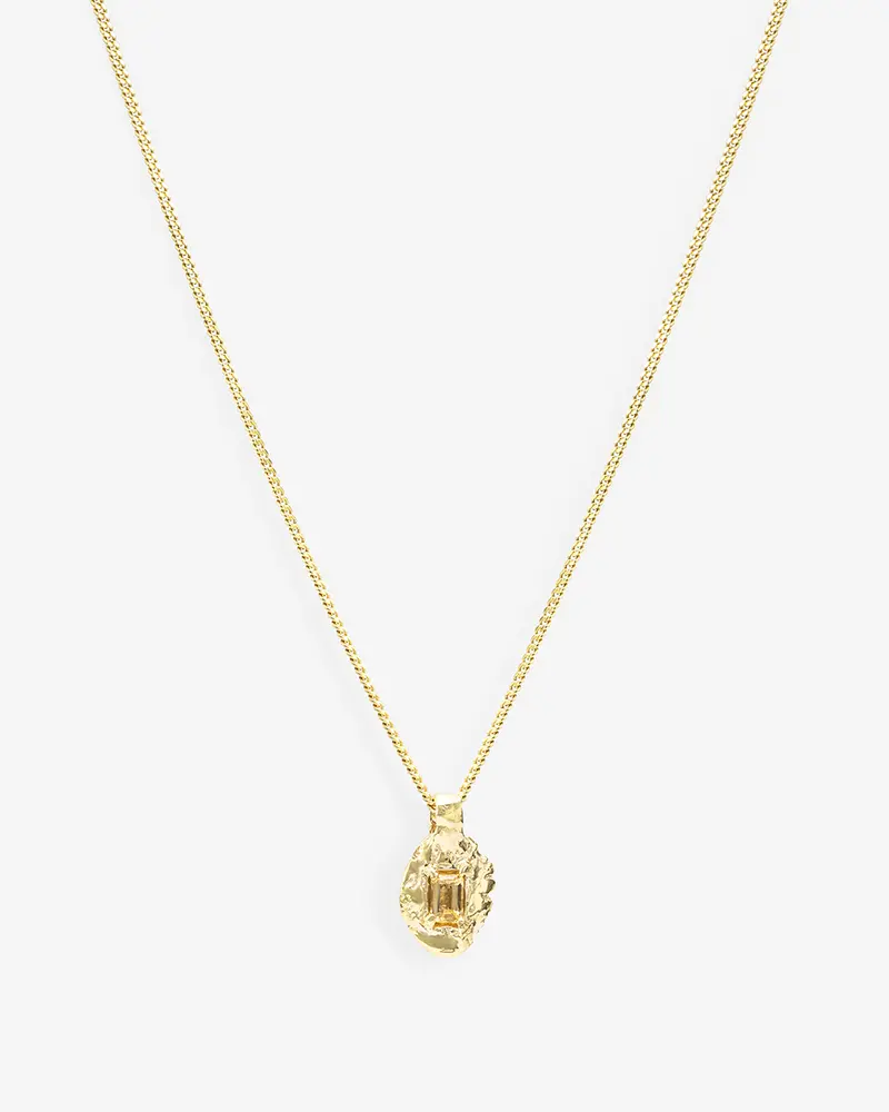 Ice drop | Gold Plated Silver