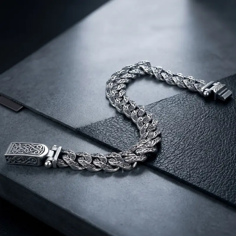 Imperial Link Herenarmband | 925 Zilver