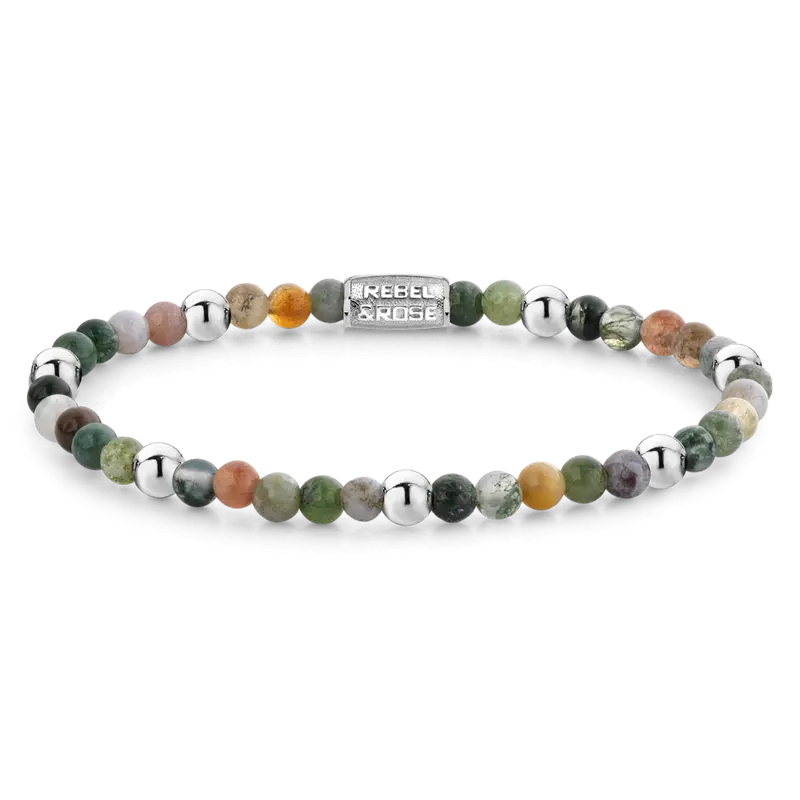 Indian Summer - 4mm - Kralen Armband Dames