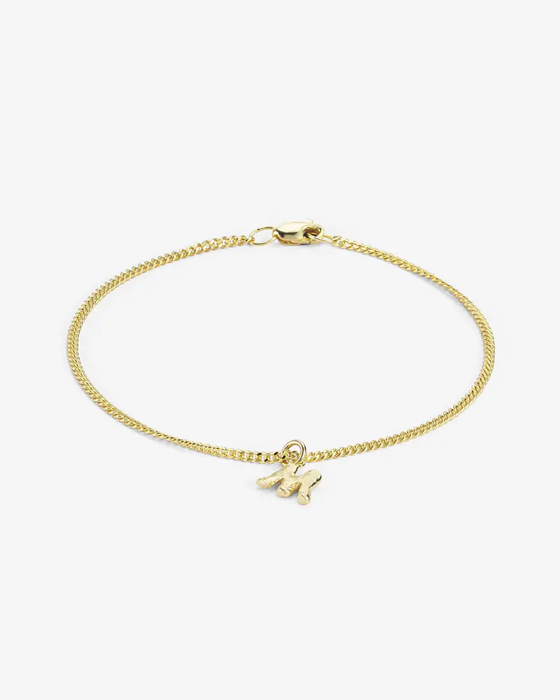 Initial A - Z | Gold Plated Silver