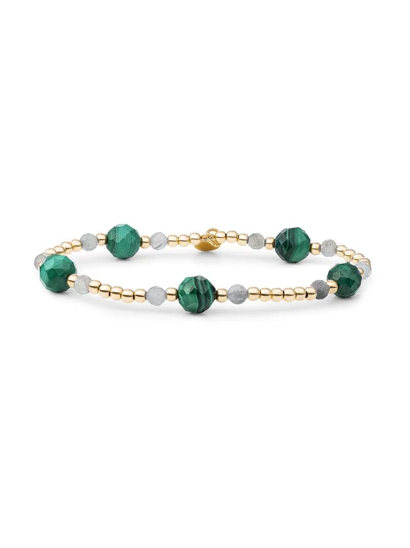 Interstellar Armband Multi Gem - Evergreen
