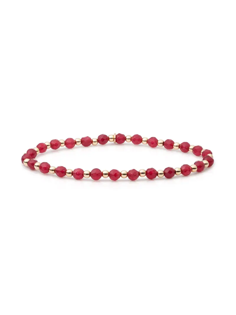 Interstellar Armband Red Jade