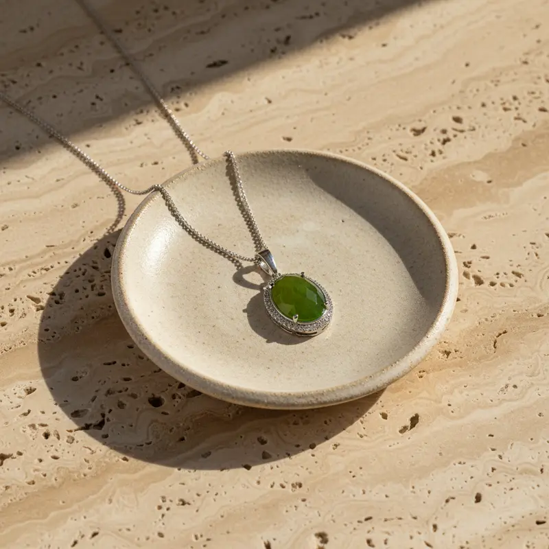 Jade Natuurstenen Hanger