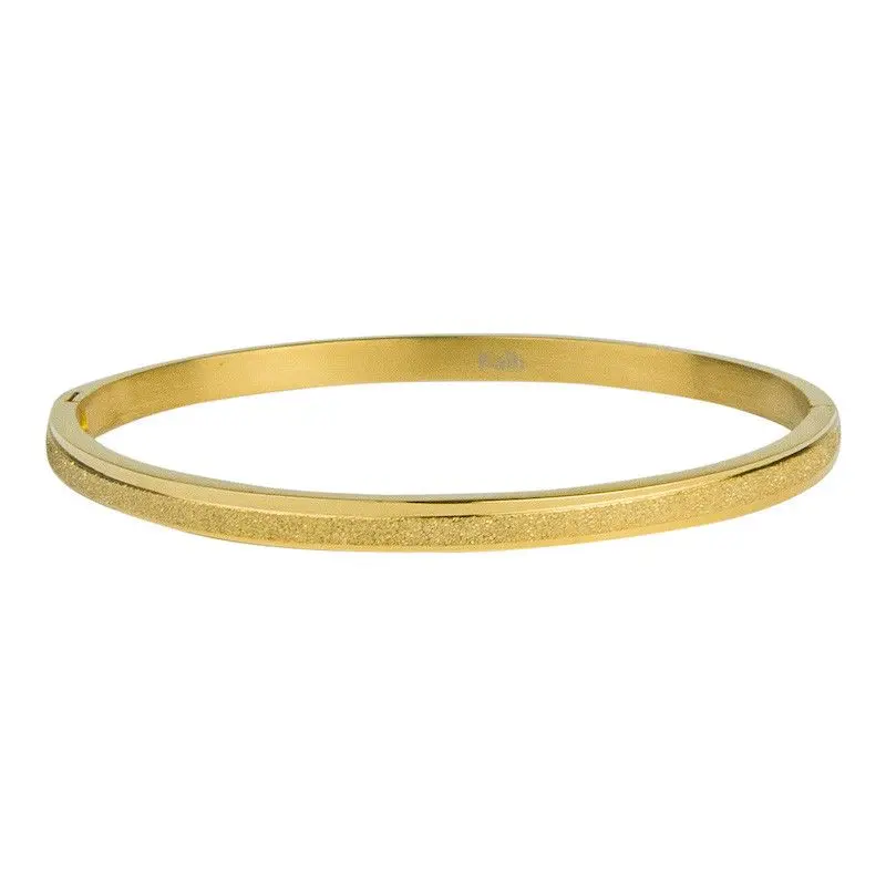 Kalli Kalli Anna Glitterprint Armband 2128G – Goudkleurig 4 mm