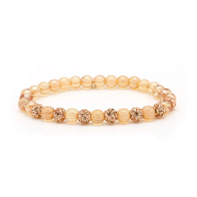 Karma Armband Spiral JANE XS Elastic (rose crystal) 82192EL