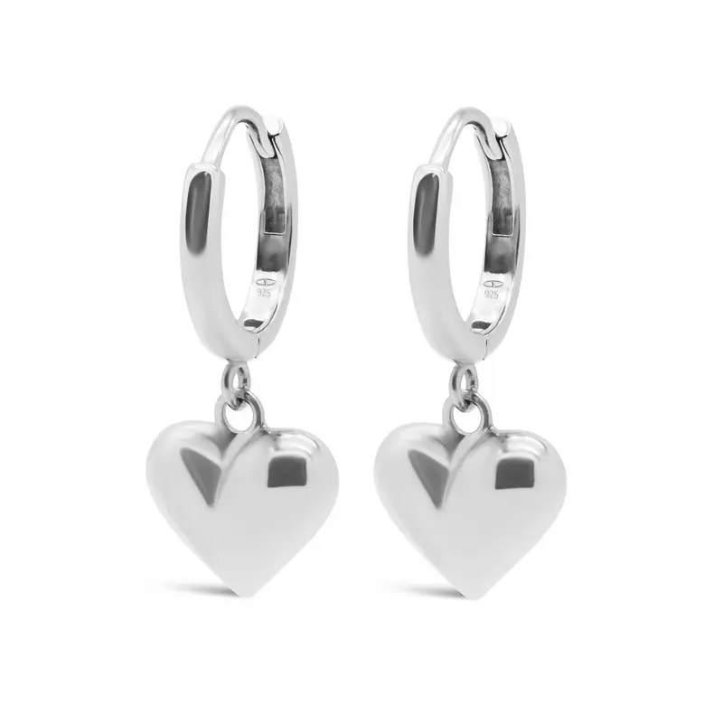 Karma Hinged Hoops HOLLIE Heart A181S