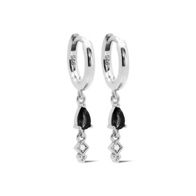 Karma Hinged Hoops MINA Drop A139S_B