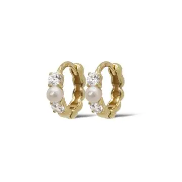 Karma Hinged Hoops Phelia Sieraad Goud