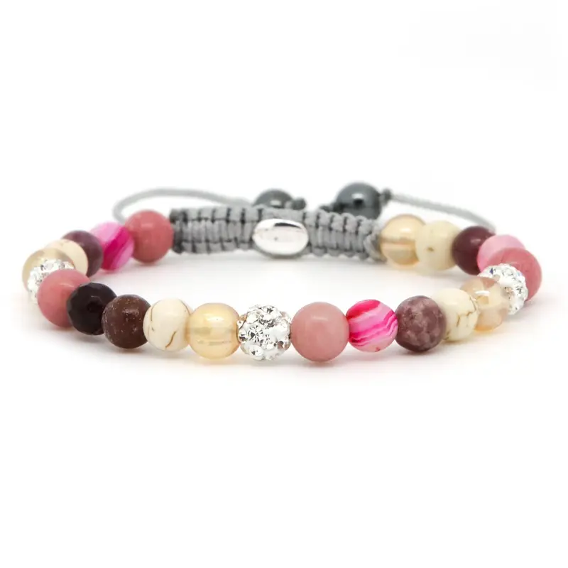 Karma Spiral Autumn Kisses Armband 80034 Wit