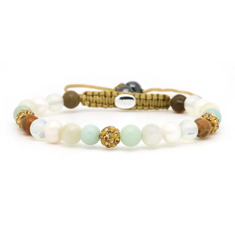 Karma Spiral Crystal Armband 80078 Kristal