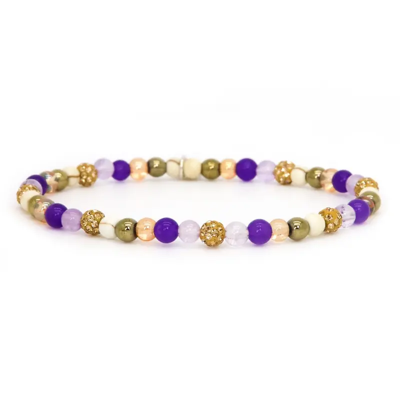 Karma Spiral LAVANY XXS Elastic Crystal) Armband