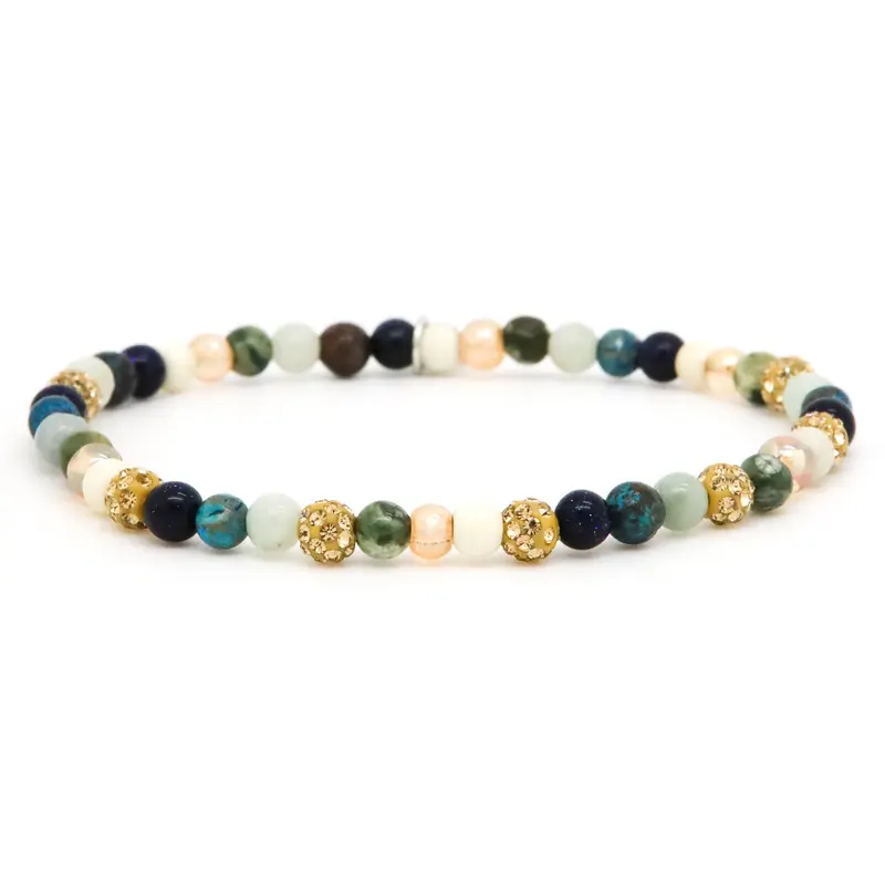 Karma Spiral Lily Rose Armband Rosé