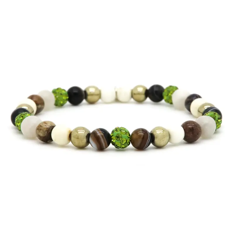 Karma Spiral Livia Nové XS Elastic (green Armband